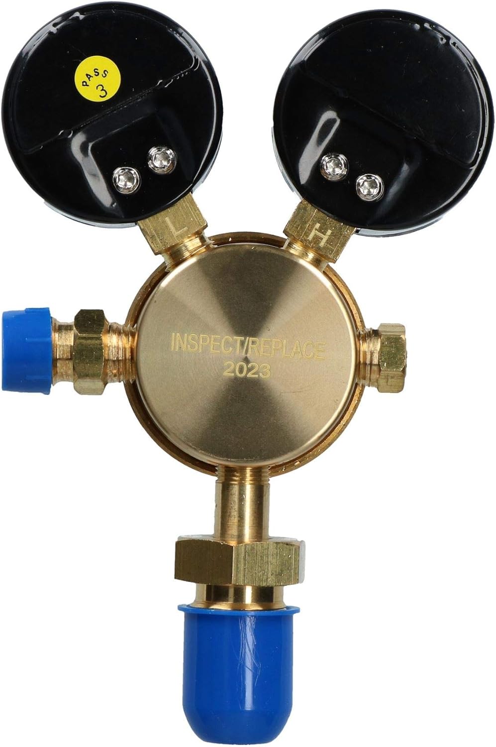 Argon Regulator Single Stage 2 Gauge Gas Bottle 300 Bar Welding Welder