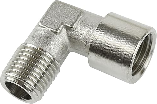 18 "codo BSP ángulo de 90 grados de montaje macho a hembra hilo línea de aire tubería FT083