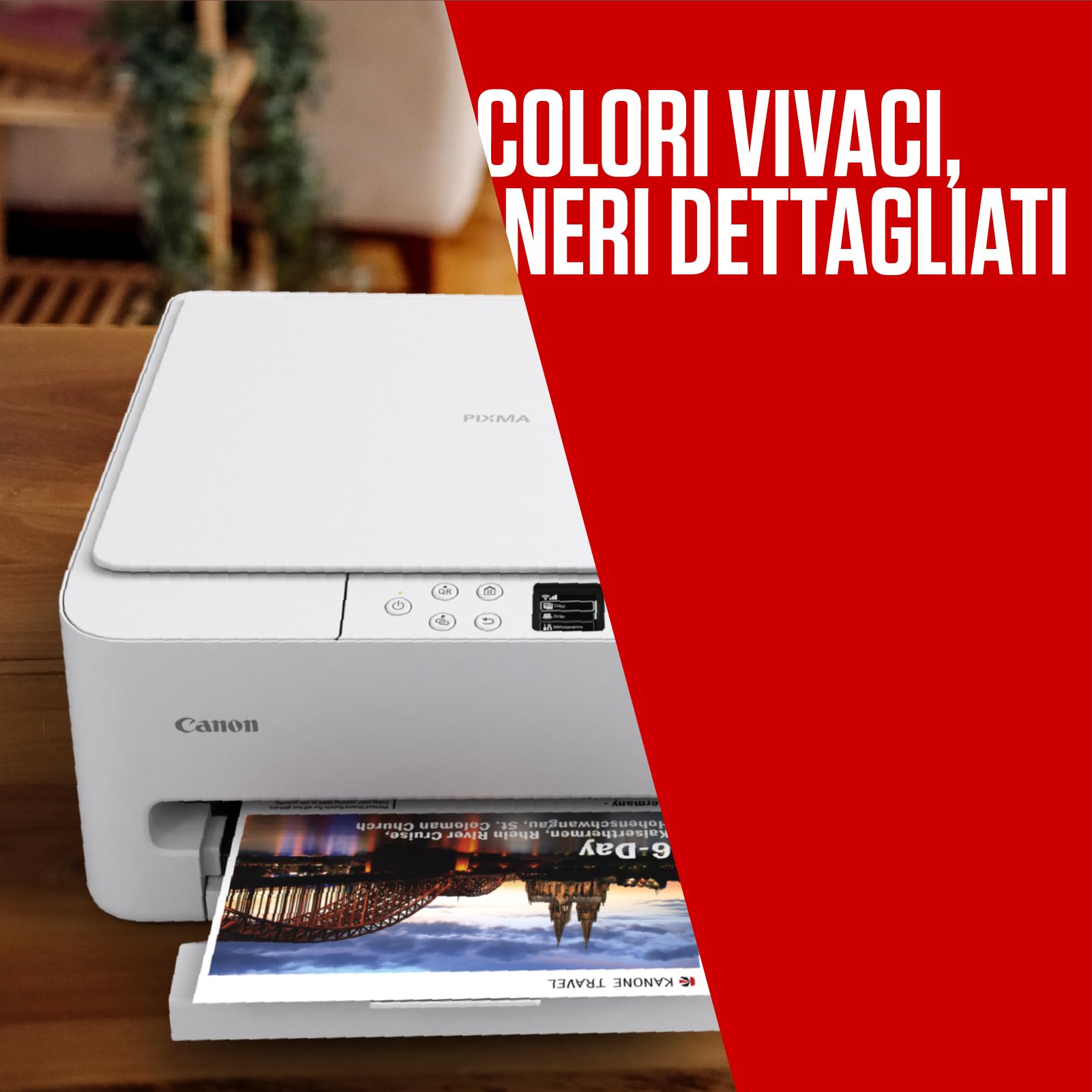 Canon PG-595 XL/CL-586 XL Cartucce per Stampante Originali (1 x Nero, 1 x Colori) & 4x6 Carta Fotografica (50 x Fogli) GP-501