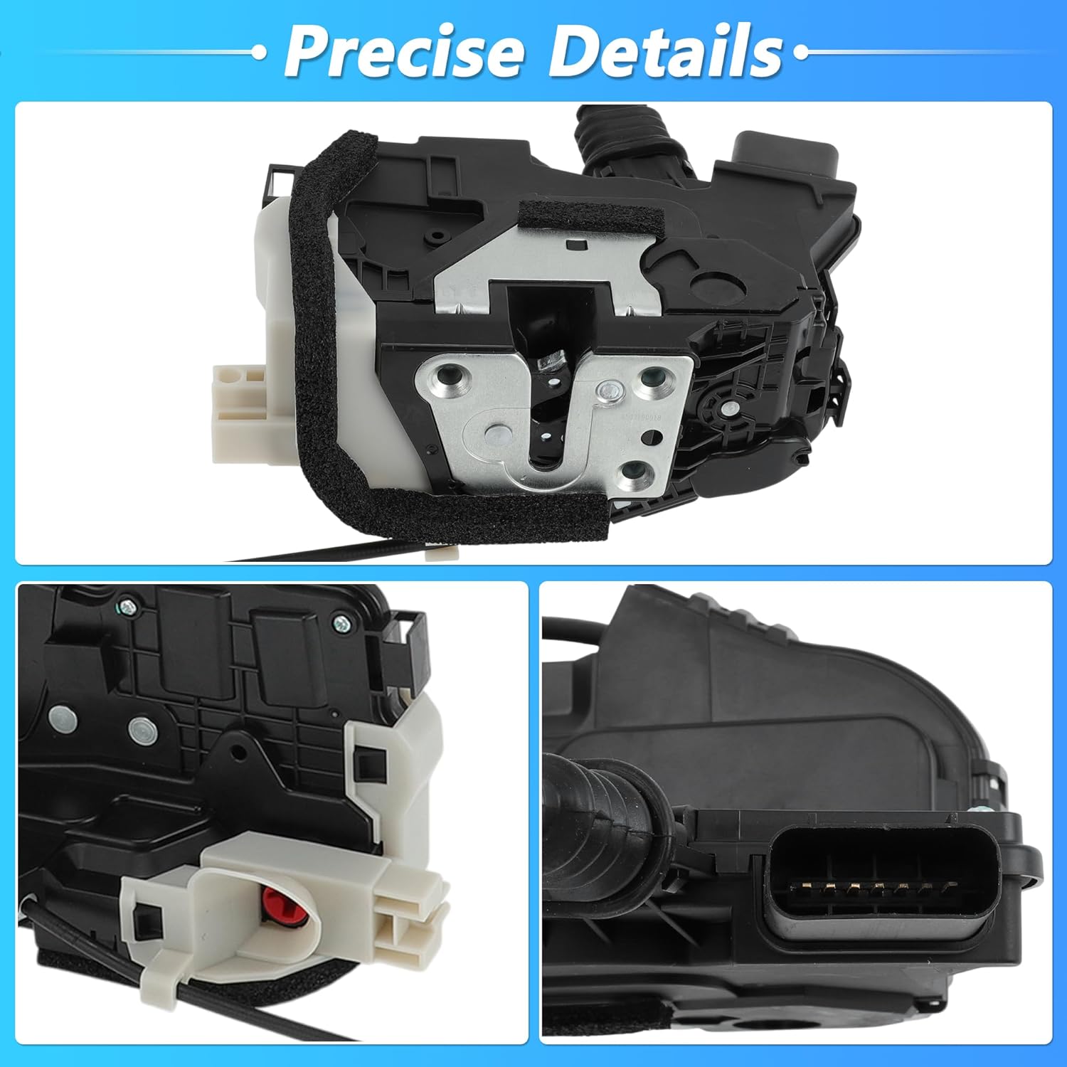 No.81310-2P000 Front Left Power Door Lock Latch Actuator for Kia Sorento EX LX SX 2011-2015 3.3L 3.5L Front Driver Side Door Lock Actuator Motor Door Latch No.937-565