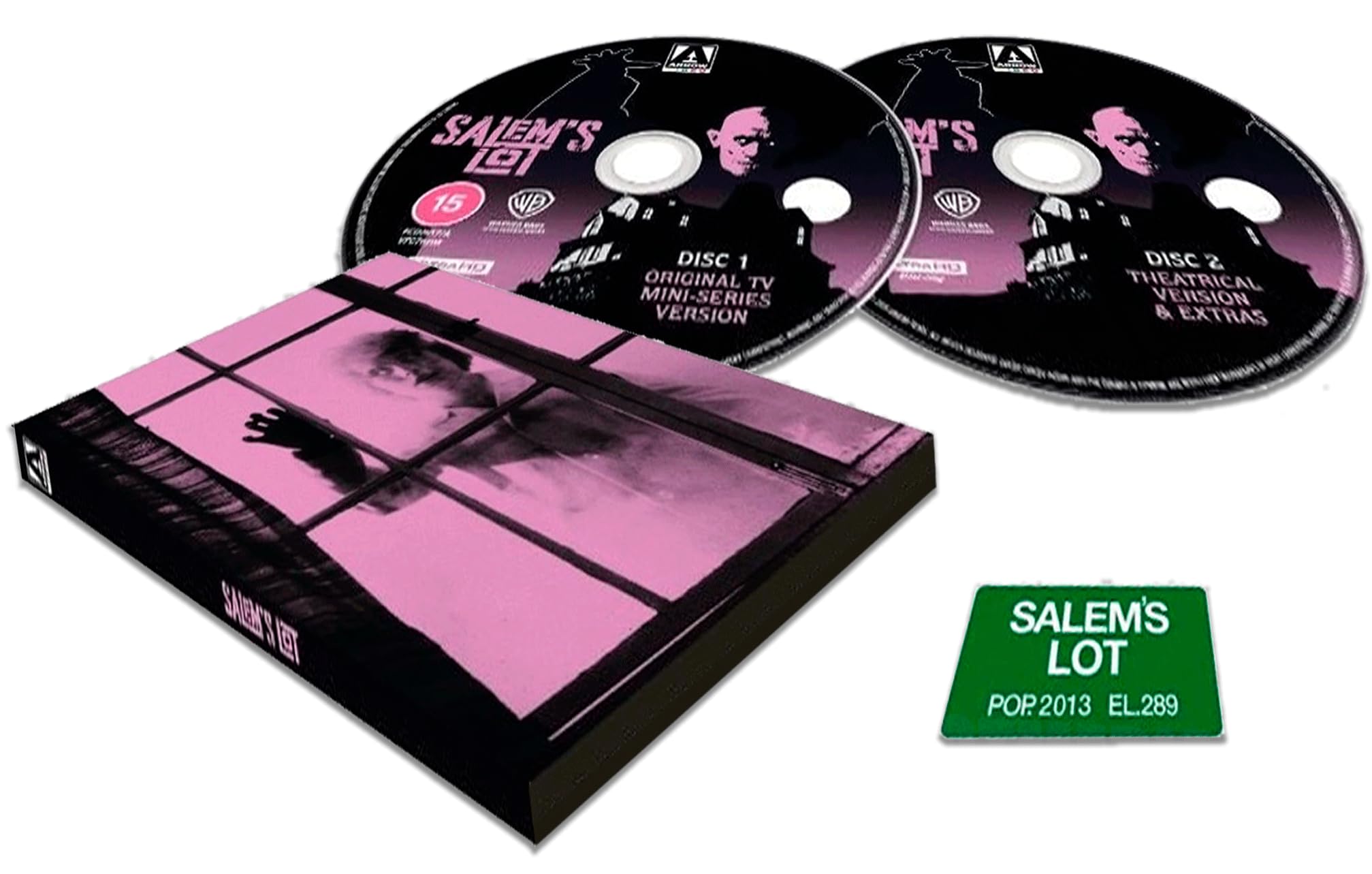 Salem's Lot (Limited Edition) (Reversible cover) [4K UHD + Blu-ray] [Region Free]