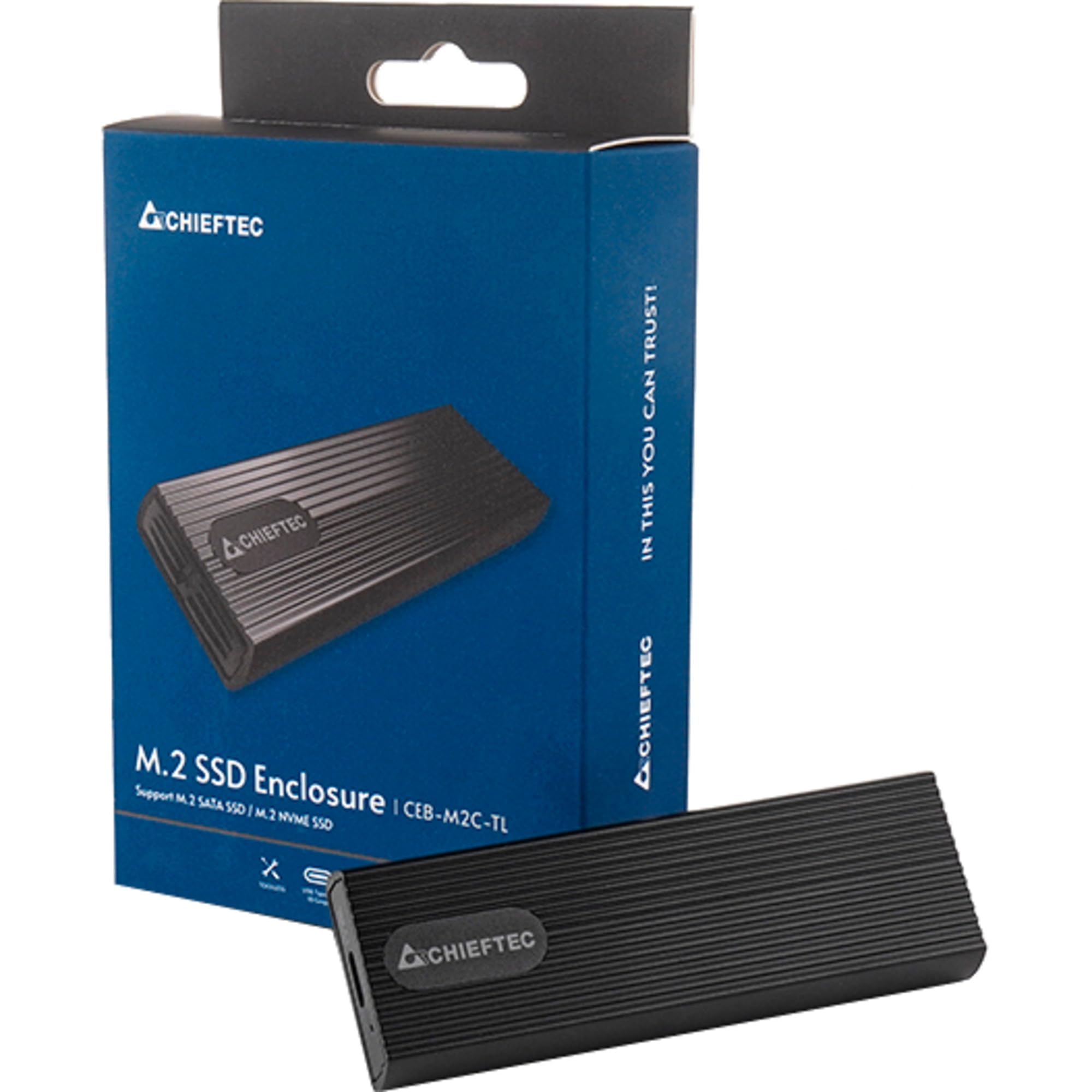 Chieftec M.2 SSD PCI-E NVM Enclosure