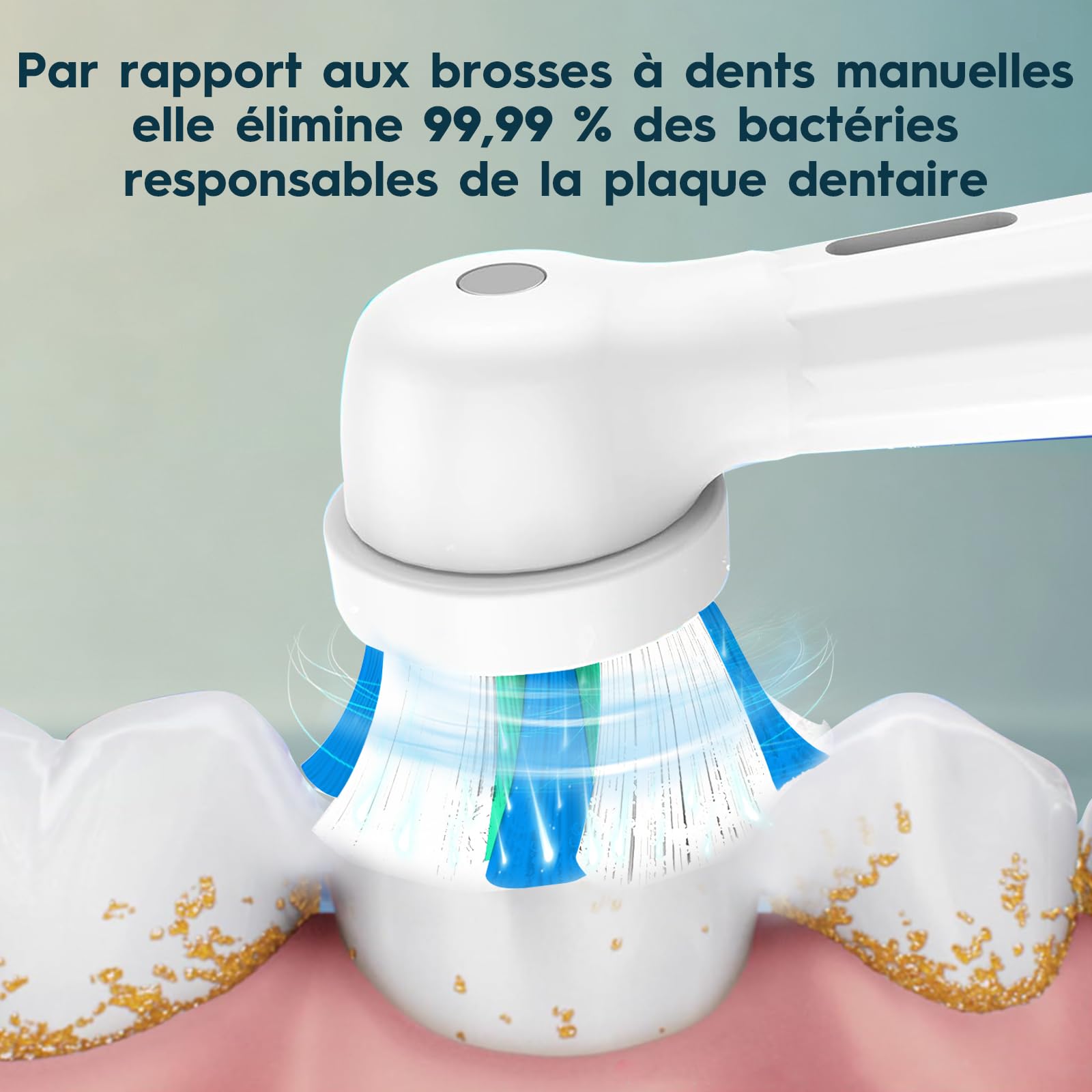 10 pinceles de repuesto compatibles con oral B iO, para adultos