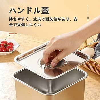 【大特価！！】調味料入れ スパイスラック 保存容器 ステンレス製 Amazon｜調味料箱ステンレス 調味料ポット 調味料キャニスター