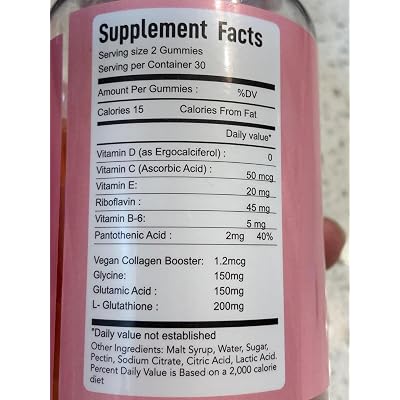 puritan's pride l glutathione 500mg review Collagen Peptides Gummies, Collagen Gummies for Nigeria main image 0