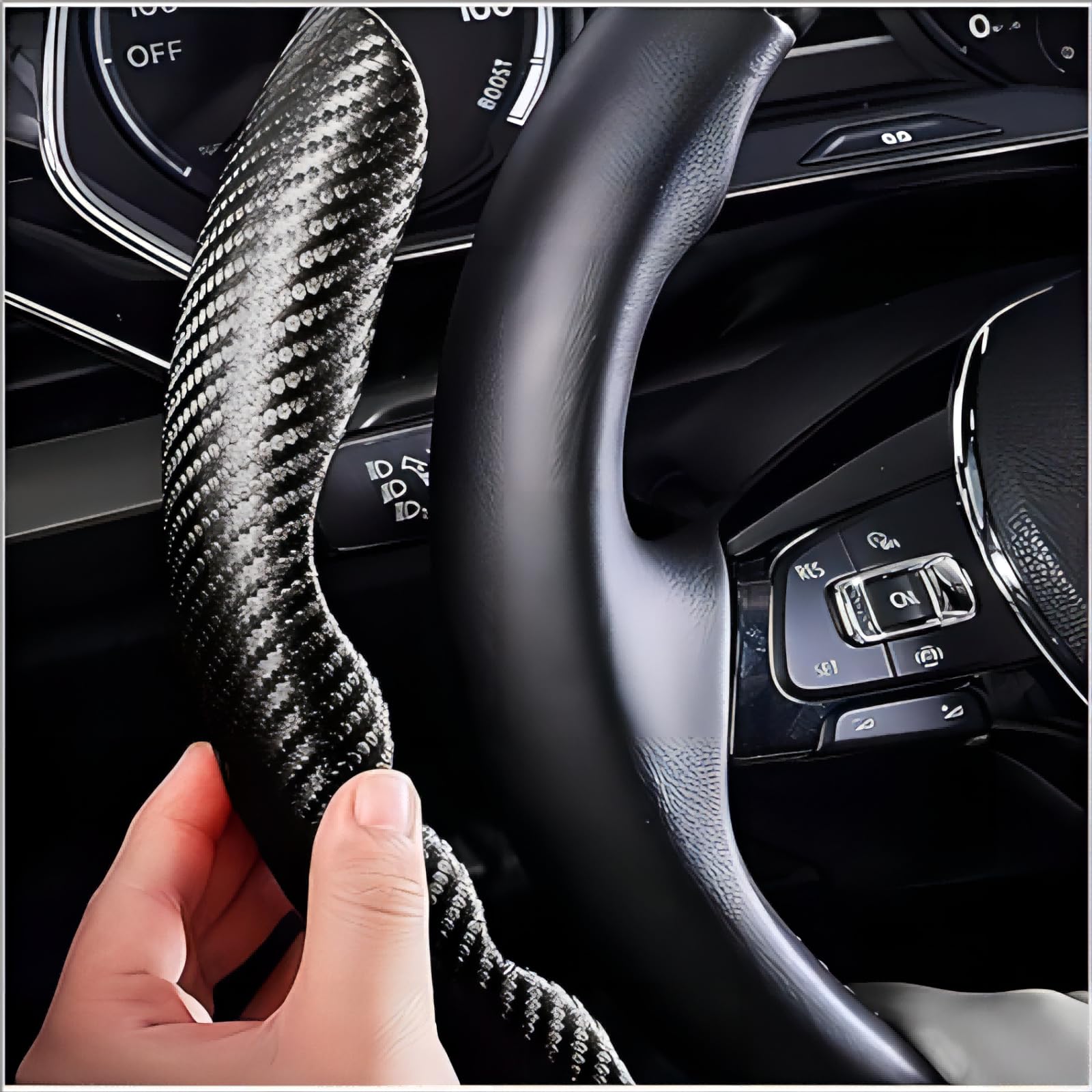 Housse De Volant Pour Fiat Panda 4x4 (2004-2024) - Confort, Antidérapante, Quatre Saisons - 5