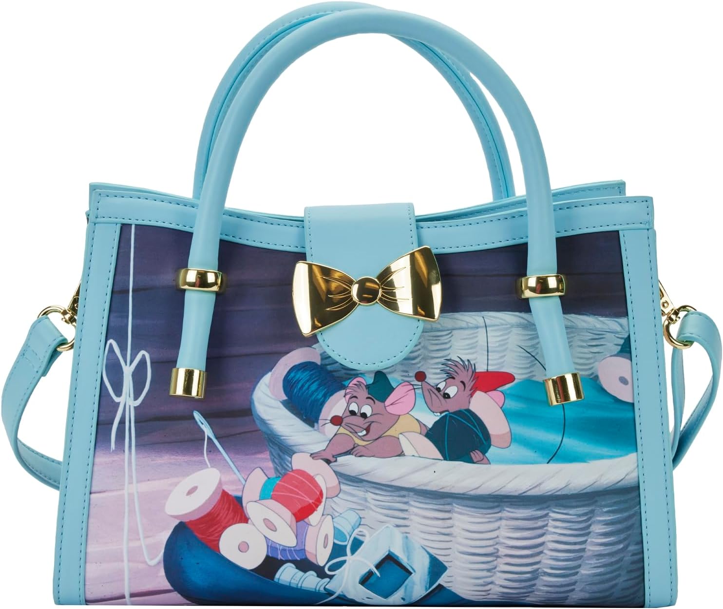 Amazon Loungefly ディズニー シンデレラ プリンセス シーン クロスボディバッグ シンデレラ ワンサイズ, シンデレラ