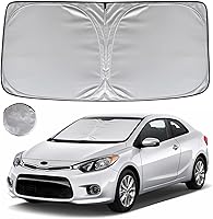 Vista 107 de KAYZT Parasol para parabrisas para Toyota Camry 2012-2017 LE XLE Hybrid SE XSE Sedan plegable, accesorios de ajuste personalizado para ventana