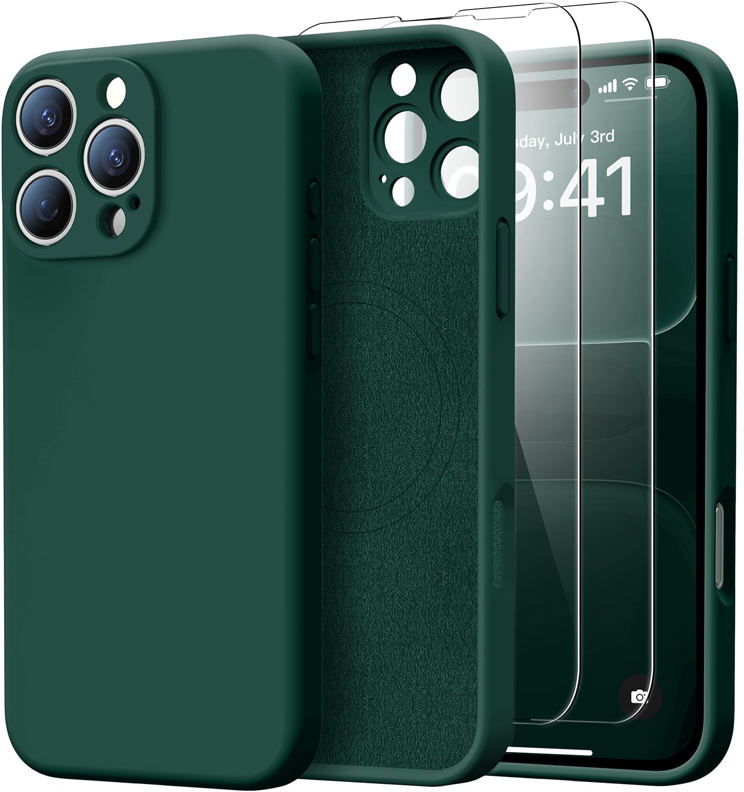 Amazon.com: Kiresen for iPhone 16 Pro Max Case with 2 Screen