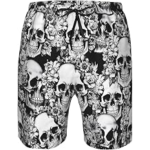 Mens Vintage 80s 90s Swim Trunks Breathable Board Shorts Hawaiian Beach Shorts Party Funny Shorts