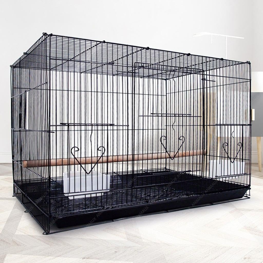 animaux Animaux Powder Coated 1.5 Ft Cage Suitable Metal For Finches, Canneries, Budgies Bird House (Free Standing, Hanging) (B0B8N7S3MX) Amazon Price History, Amazon Price Tracker