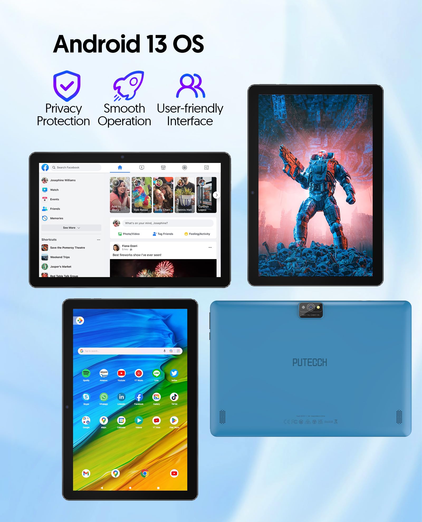 Amazon.com : 10.1 Inch Android 13 Tablet, 7GB+64GB, 1TB Amazon.com : 10.1 Inch Android 13 Tablet, 7GB+64GB, 1TB