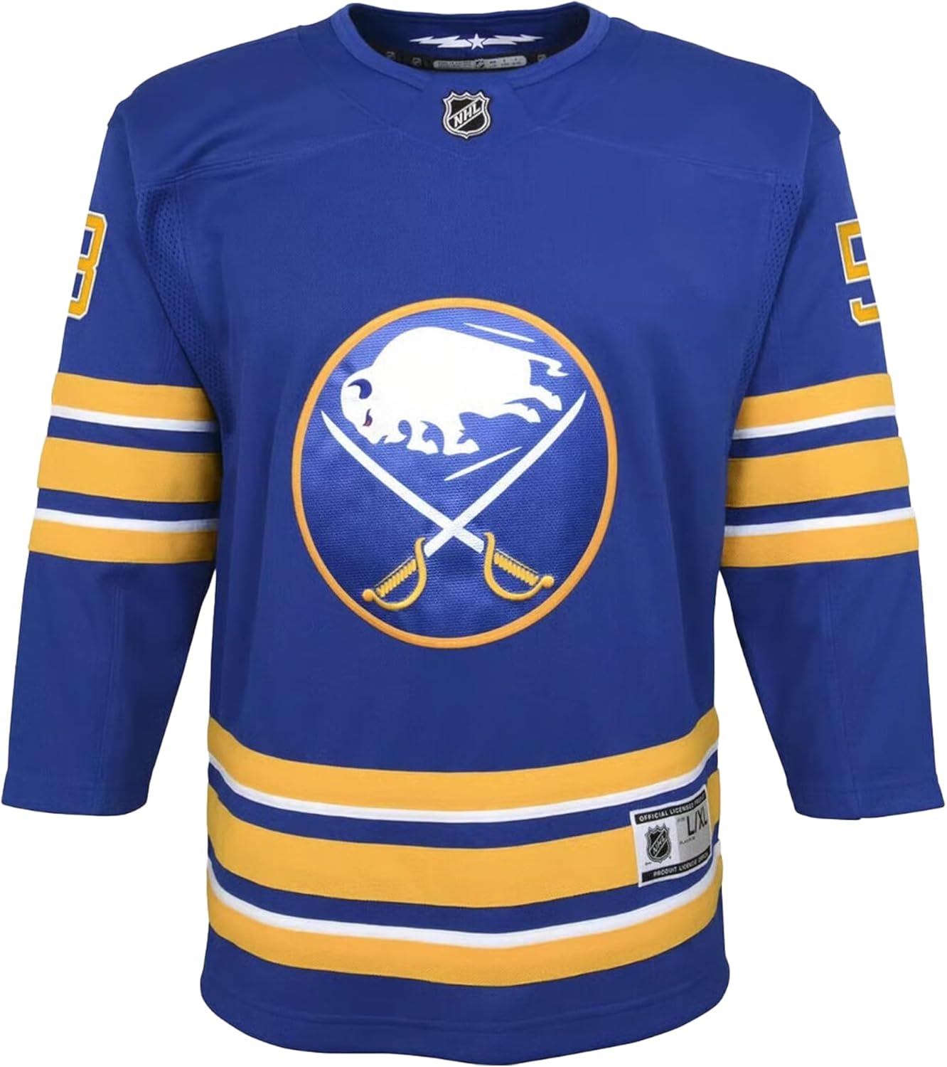Jeff Skinner Buffalo Sabres #53 Blue Youth 4-20 Team Color Home Premier Player Jersey - Image 2