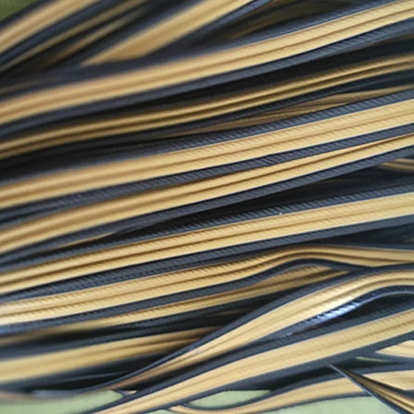NURUGURE Plastic Rattan Wicker, PE Rattan Wicker Repair Material 5mm 500g Weaving Strip for DIY Chair Table Furniture