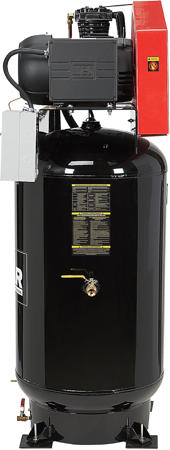 NorthStar Air Compressor with Quiet Armor, 7.5 HP, 80-Gal. Capacity, 26 CFM