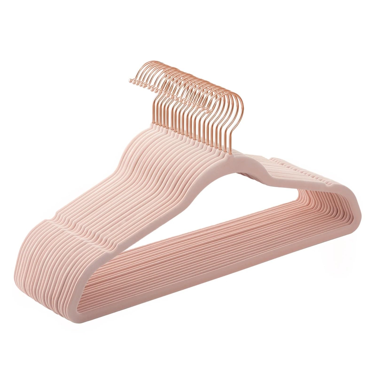 Velvet Hangers Velvet Hangers 20 Pack, Non-Slip with Swivel Hooks, Slim for Closet, Heavy-Duty