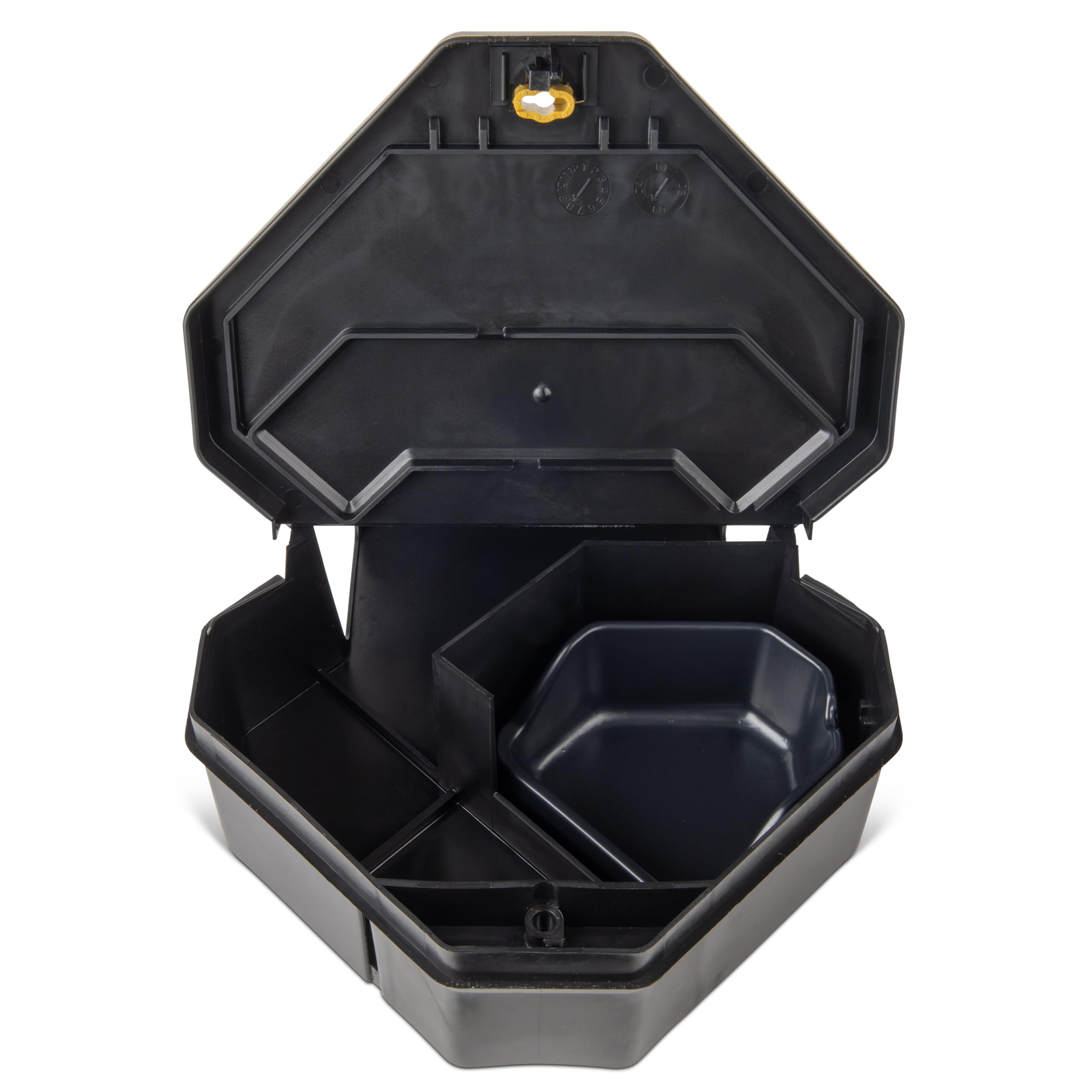 Gold Key Rat Depot Plastic Tamper-Resistant Rodent Bait Station – Large Rat Size Dual Entrances for Indoor & Outdoor Use