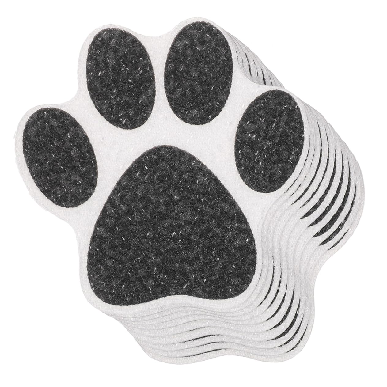 Gogogmee 20Pcs Non Slip Paw Print Shower Stickers for Bathroom Accessories Cute Cat Dog Floor Decals Slip Resistant Bathtub Stickers for Kitchen and Bathroom Safety