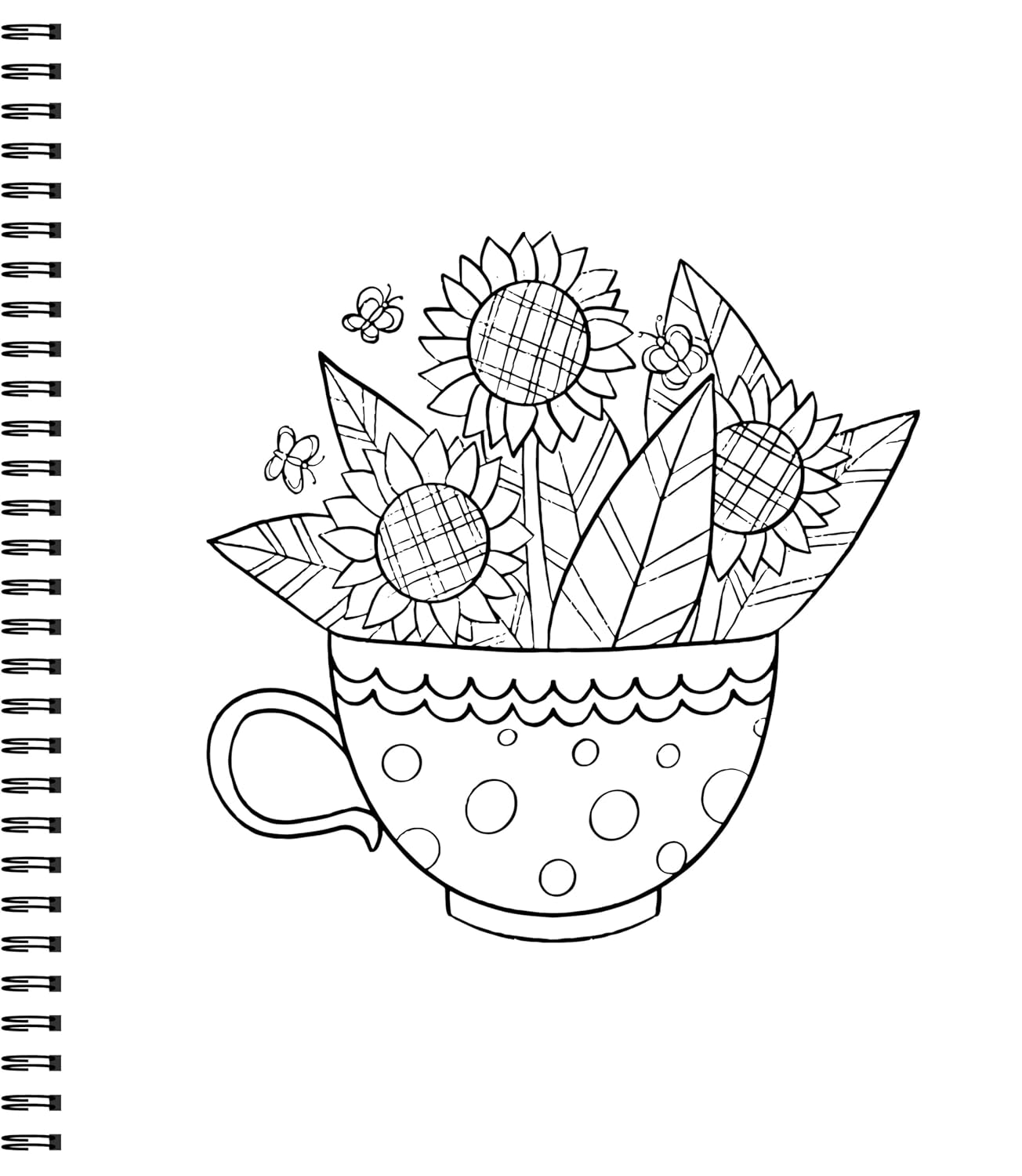 Large Print Easy Color & Frame - Relax: Featuring 31 Relaxing Coloring Pages - Image 4