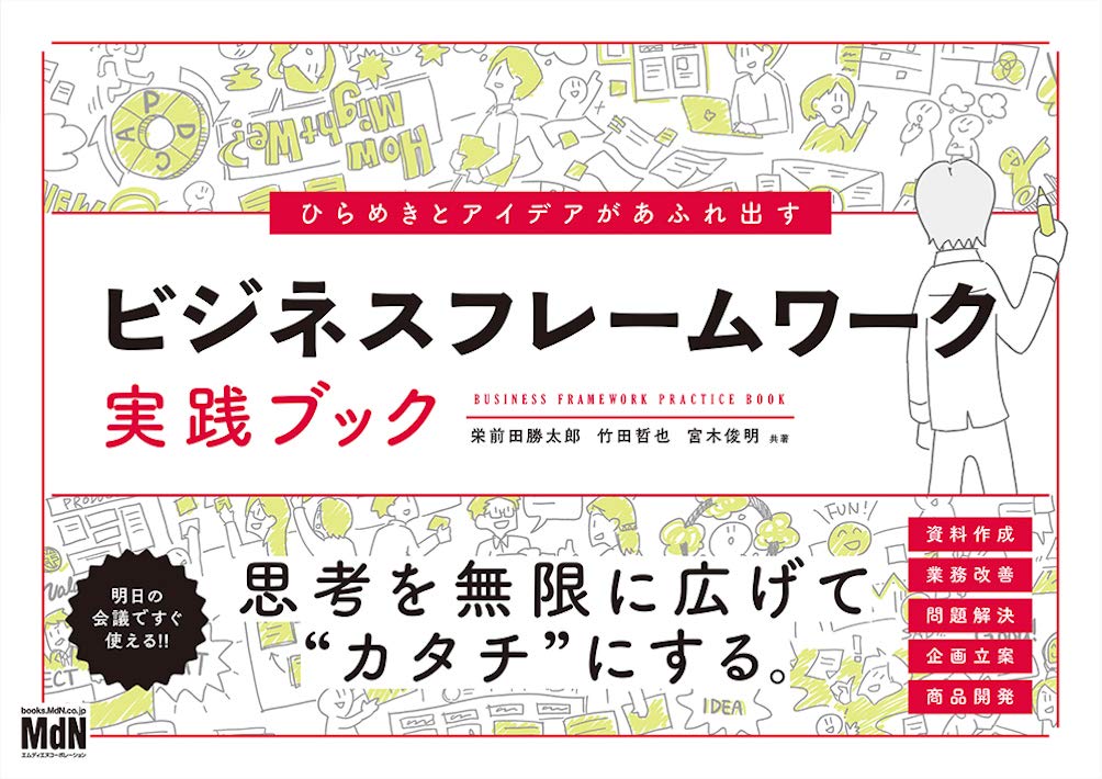 ひらめきとアイデアがあふれ出す ビジネスフレームワーク実践ブック