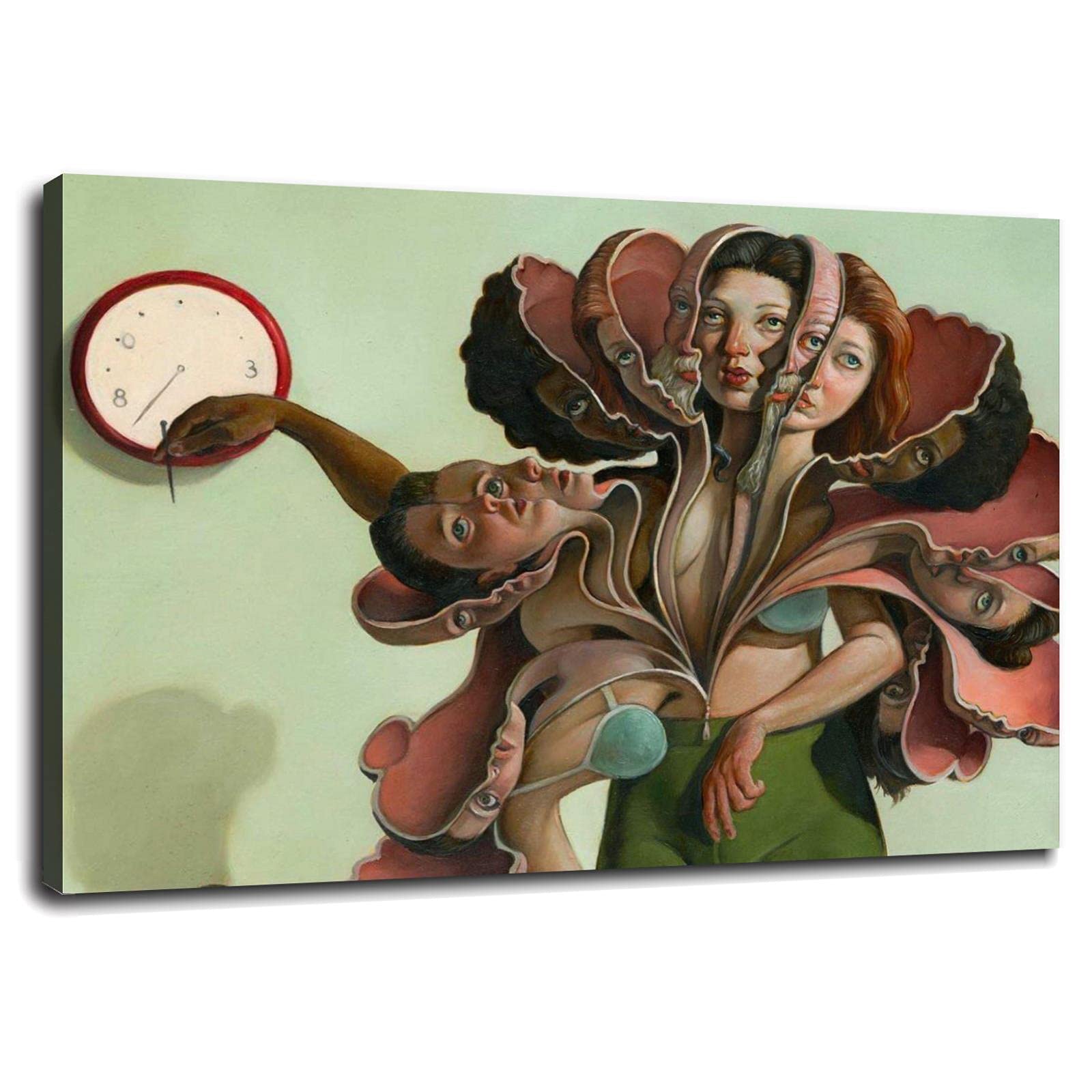 Erik Thor Sandberg Works Canvas Prints Poster Wall Art For Home Office Bedroom Decorations With Framed 24"x16"