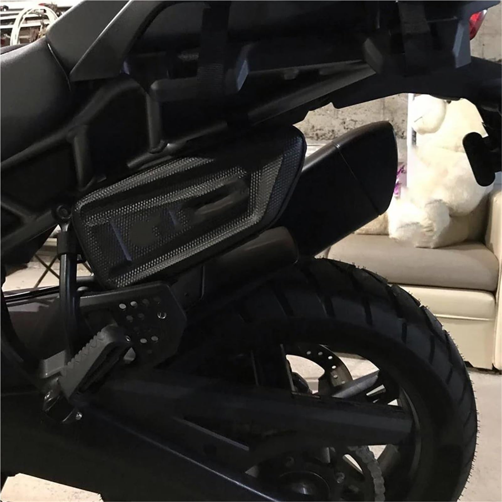 Accessori Moto Borse Laterali Carene Telaio Porta Attrezzi Per Kawasaki Per Versys 650(1 pair)