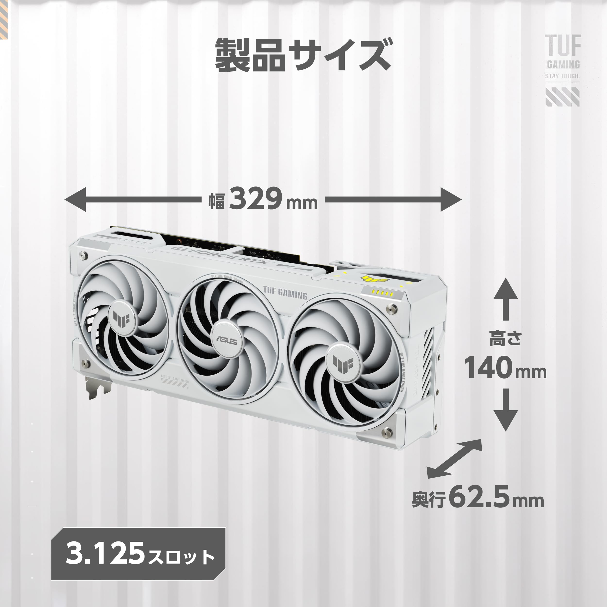 Amazon.co.jp: ASUS TUF GAMING GeForce RTX 5070 Ti 16GB GDDR7