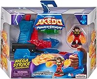 Vista 4 de Legends of Akedo Powerstorm Mega Strike Controller with Elemental Punch Action Turbo Chux Action Figure Yaxa Exclusive