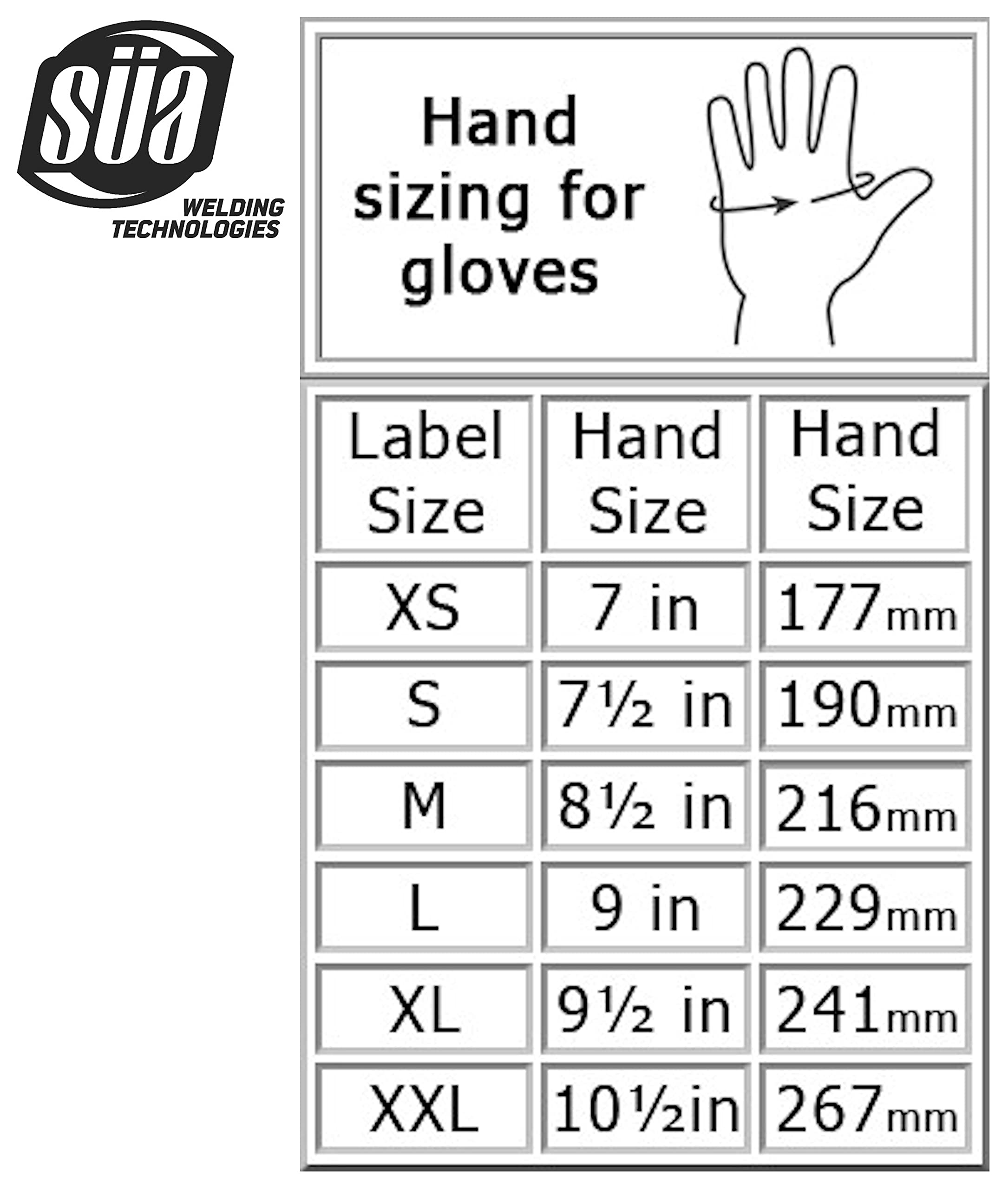 Steiner 0403W-L High Temperature Welding Gloves, Thermal Tanned Cowhide Wool Lined, Large