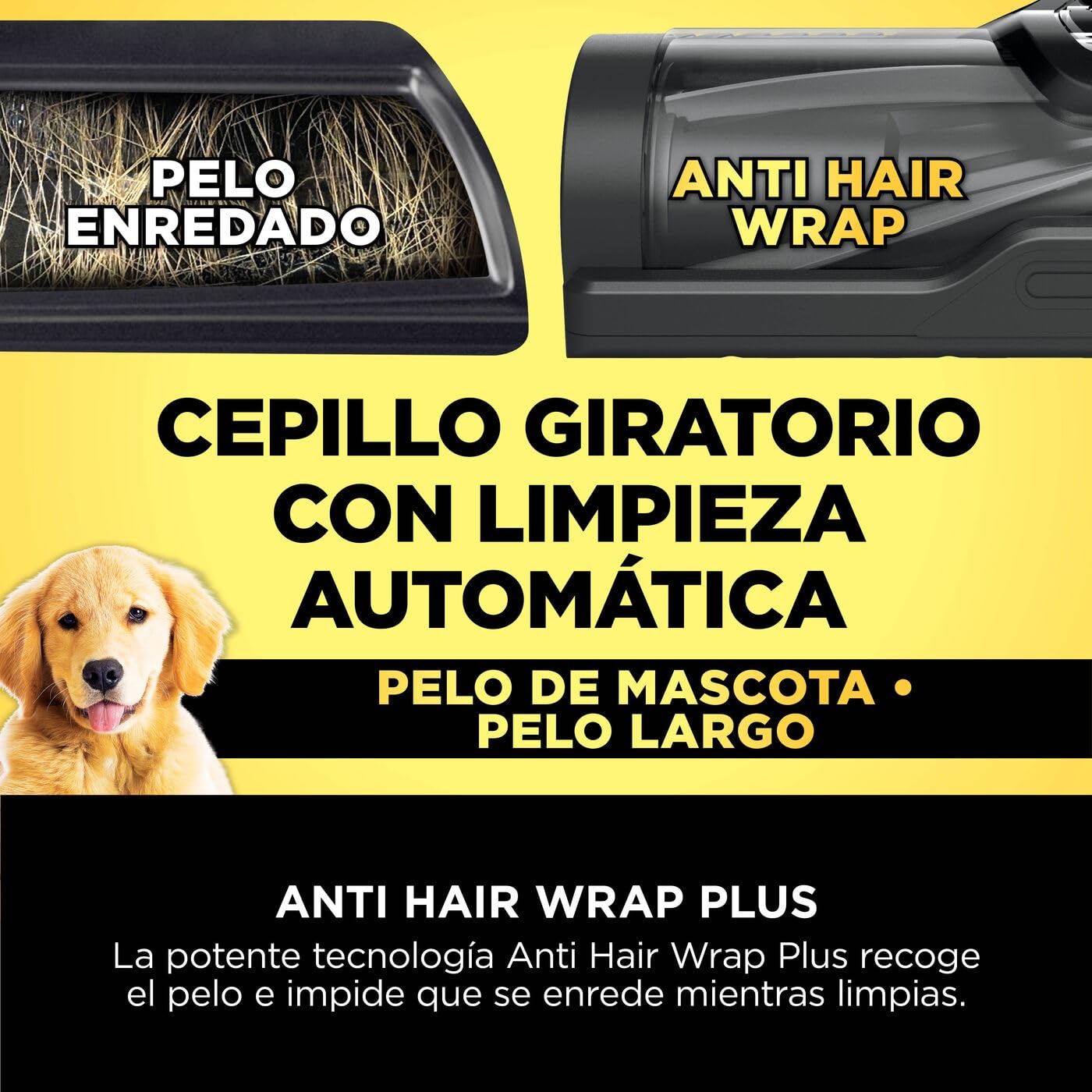 Shark PowerDetect Clean & Empty Aspiradora inalámbrica con PowerFins Detect y Reverse Clean, estación de 2 L, Anti Hair Wrap Plus, hasta 70 min, Accesorios para Pelo de Mascotas, Gris, IP3225EUT