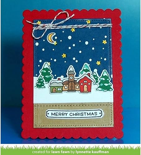 Miniatura 3 de Lawn Fawn Troqueles - Listo, fijo, nieve (LF974)