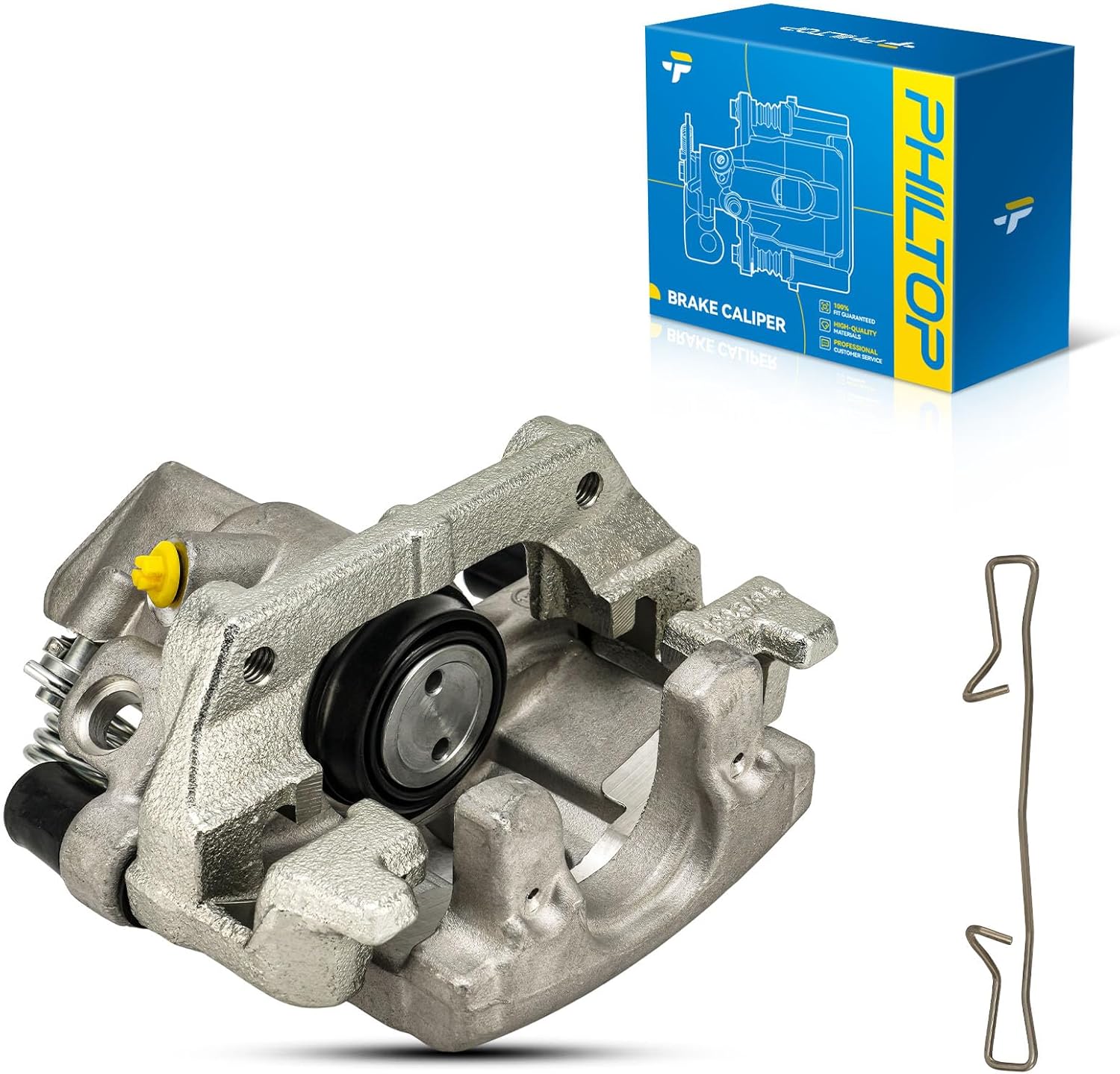 PHILTOP Rear Brake Caliper Compatible with 2013-2016 Escape, 2013-2018 C-Max, 2009-2013 3, 19-B6284A, 19-B6285A