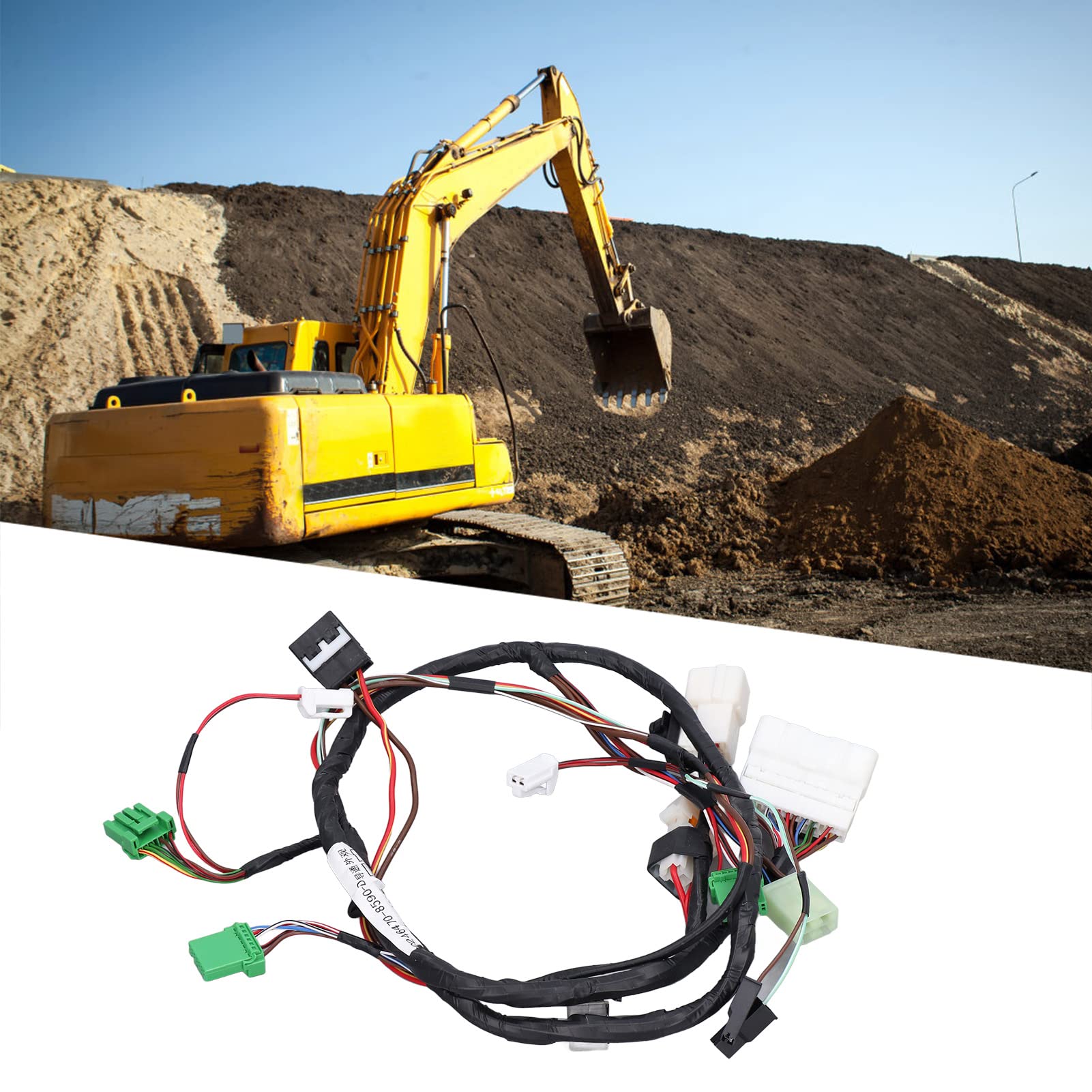 Klimatyzacja wiązka przewodów ABS Konserwacja SK200 8 SK250 8 Części koparki SG246270 8590A