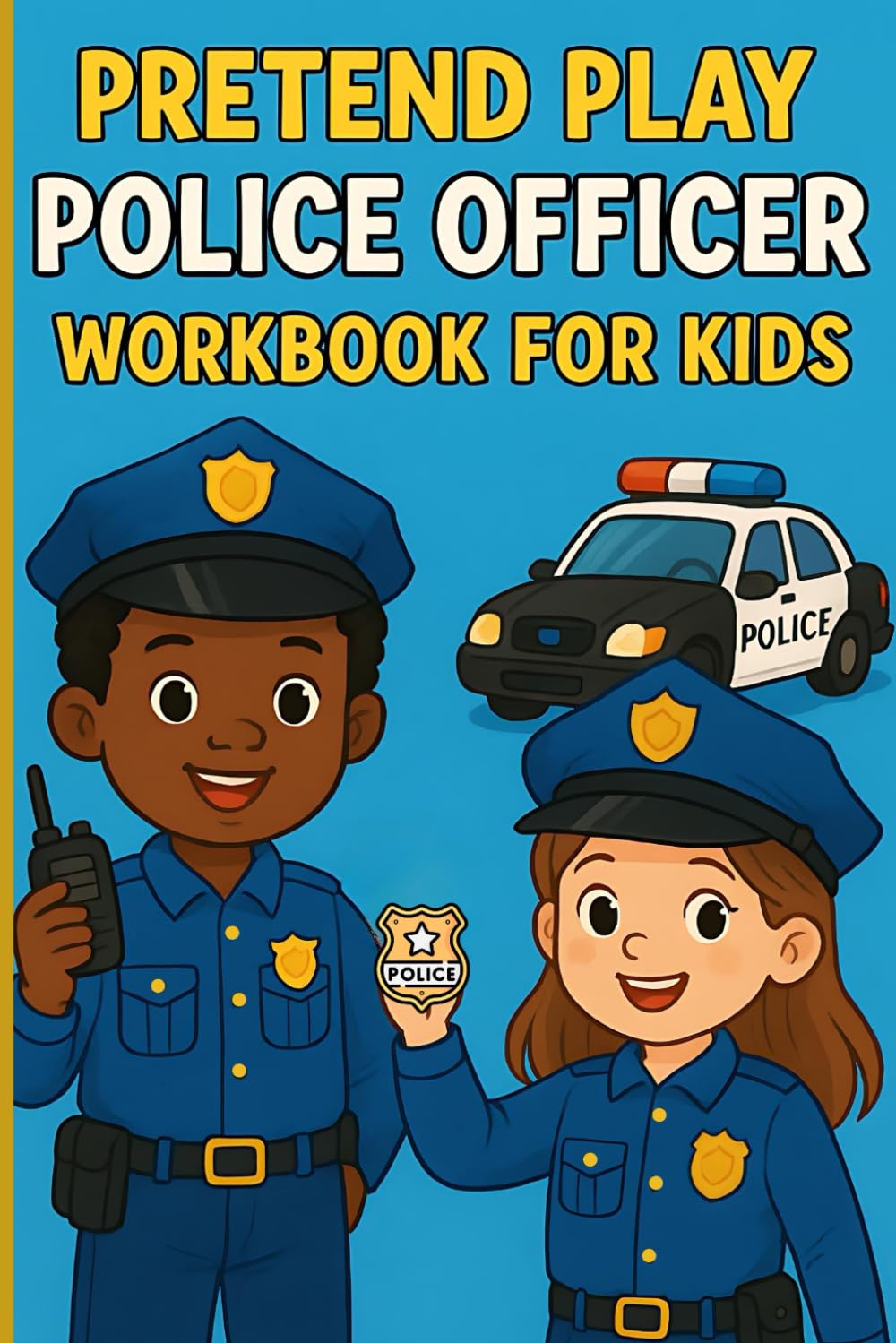 Pretend Play Police Officer Workbook for Kids: Fun Patrol Activities, Safety Drills, Detective Missions & Certificates for Junior Officers (Pretend Play Series)