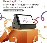 Vista 1 de Flippy Original Tablet Pillow Stand & iPad Holder, Gift for Book Lovers & Readers, Multi-Angle Stand with Storage for Lap, Desk & Bed, Compatible