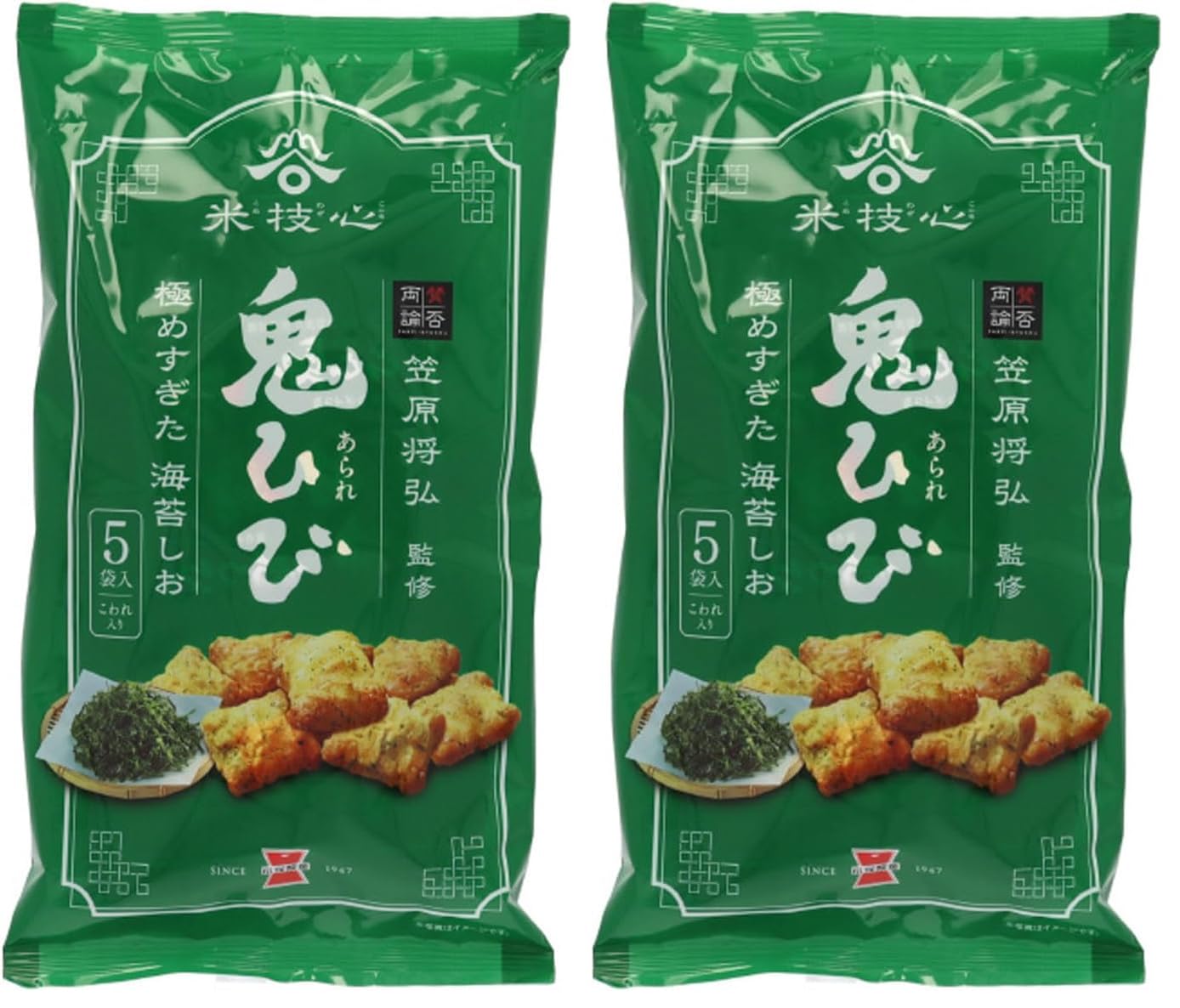 MHUSK【岩塚製菓】揚げみつ3袋大丸揚6袋鬼ひび海苔しお2袋 Amazon | 岩塚製菓 鬼ひび 海苔しお 80g (× 2) | 岩塚製菓 | おつまみ