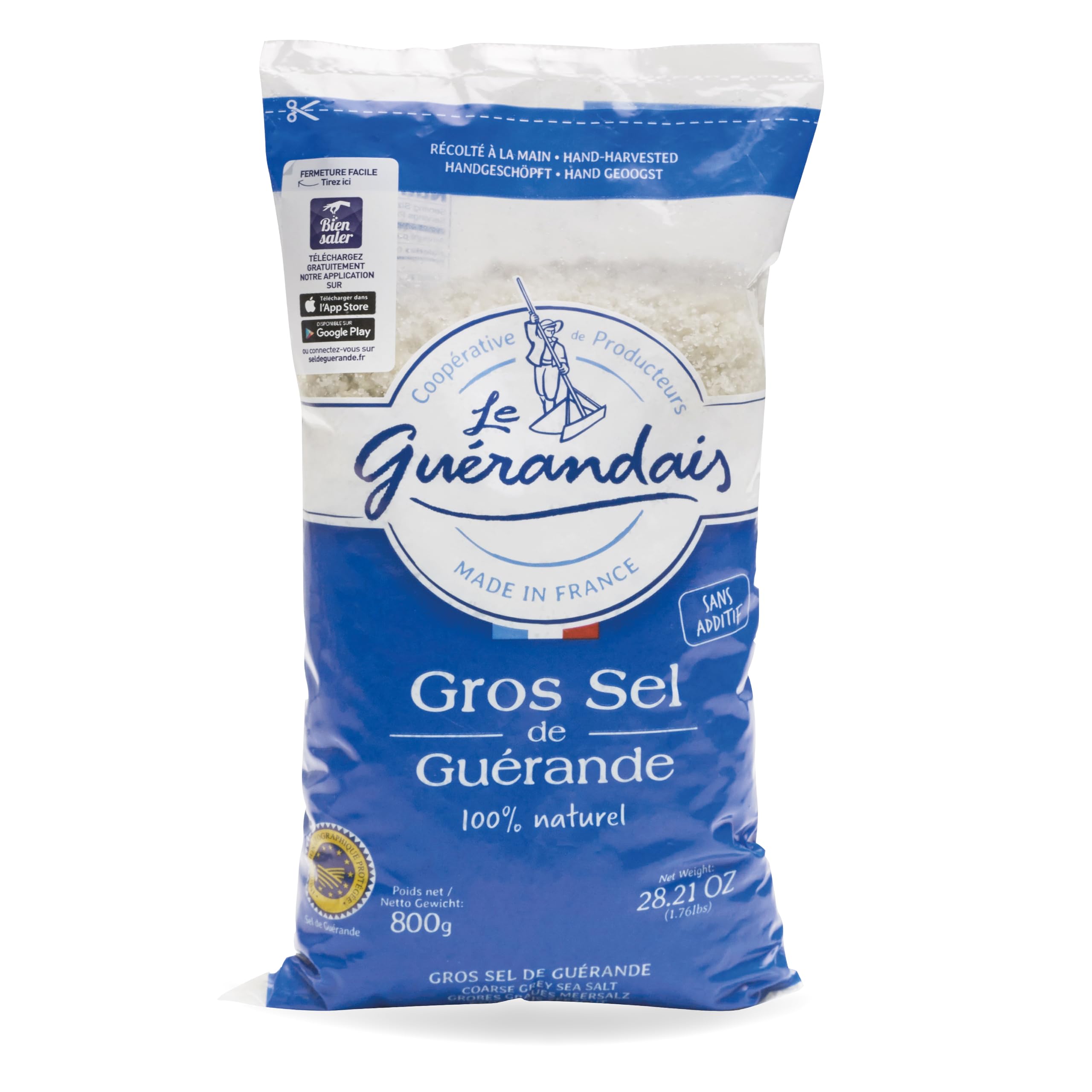 Le Guerandais Gros Sel Meersalz grob 800 g