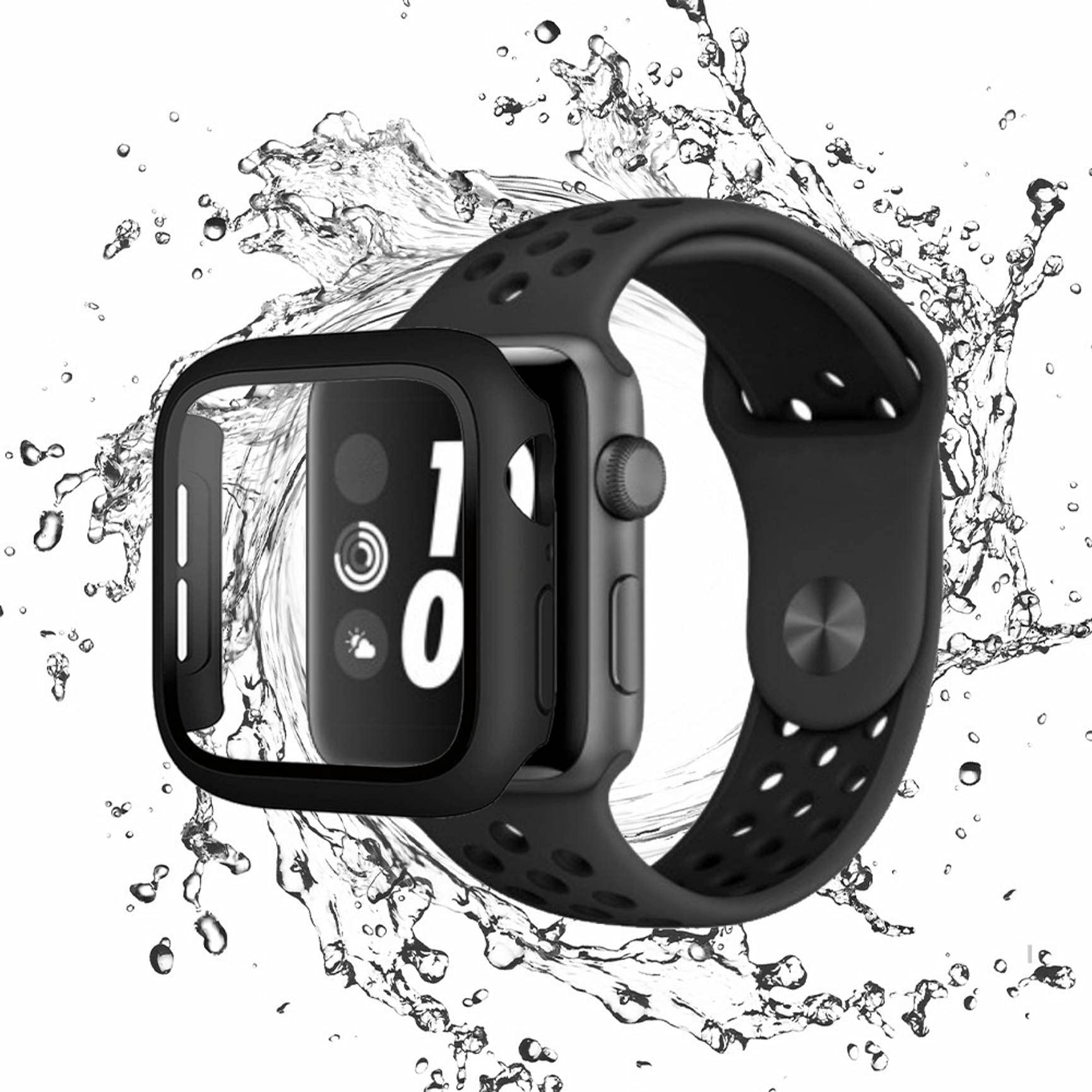 Amazon.com: Piiui - Funda para Apple Watch 6 Series SE 5 Series 4 con  protector de pantalla IP65, resistente al agua, resistente a los arañazos y  al polvo, 1.732 in : Celulares y Accesorios