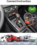 Tonton Cigarette Lighter to XT60 Cable, Car Charger to Cigarette Lighter Plug, for Car/Truck to EF ECOFLOW Delta/River Series, Bluetti EB55, Anker 757/767 Portable Power Station, Solar Generator 6.6ft