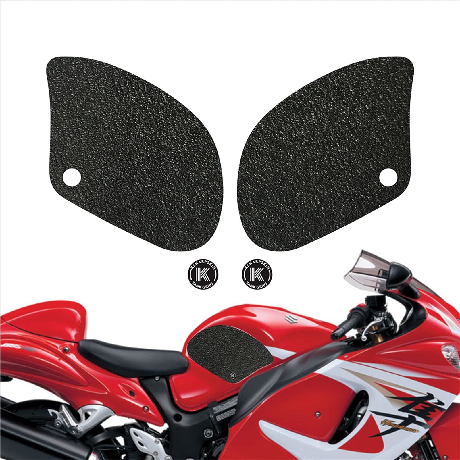 Tapis Protège de Reservoir Autocollant de Protection pour réservoir, latéral de Traction pour poignée de Genou à gaz, pour Suzuki Hayabusa GSXR1300 GSXR 1300 1999-2017 2018 Tapis Protège de Reservoir Autocollant de Protection pour réservoir, latéral de Traction pour poignée de Genou à gaz, pour Suzuki Hayabusa GSXR1300 GSXR 1300 1999-2017 2018
