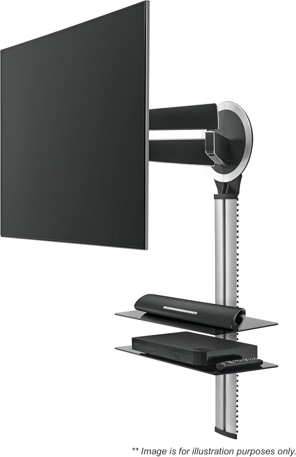 Frее Shірріng Ovеr $50 Vogel's Next 7840 Cable Column - Silver/Black Bеѕt Cуbеr Dеаlѕ 🔥 Vogel's Next 7840 Cable Column - Silver/Black