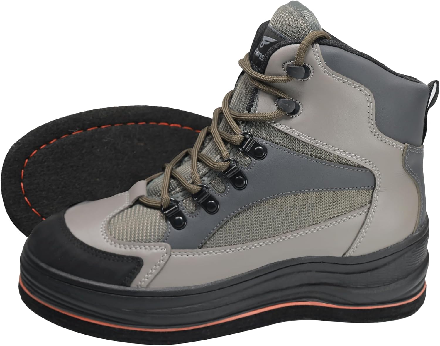 8 Fans Men's Wading Boots Non-Slip Felt Sole