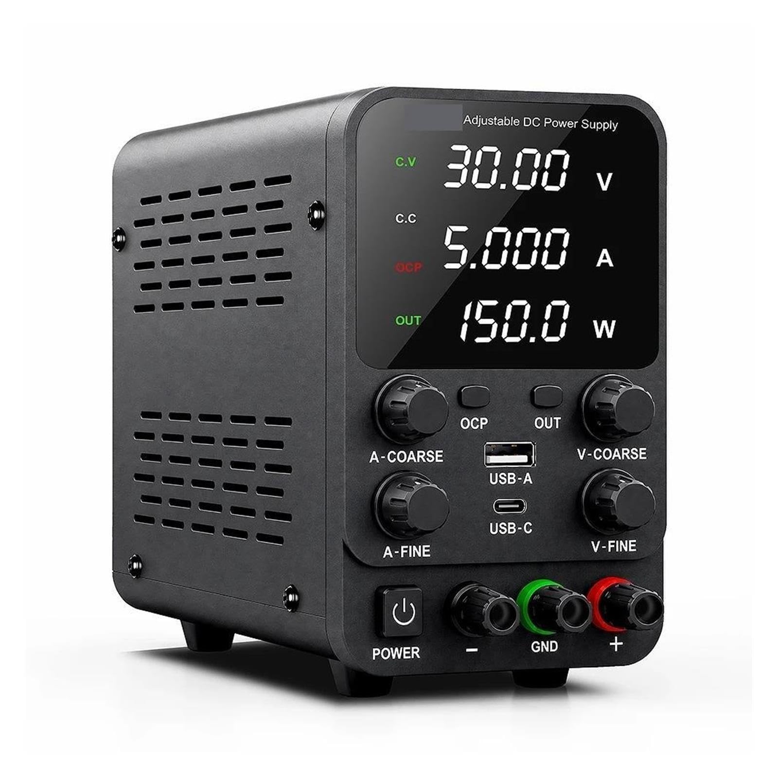 Fuente de alimentación de laboratorio CC 30 V 10 A 60 V 5 A 120 V 3 A