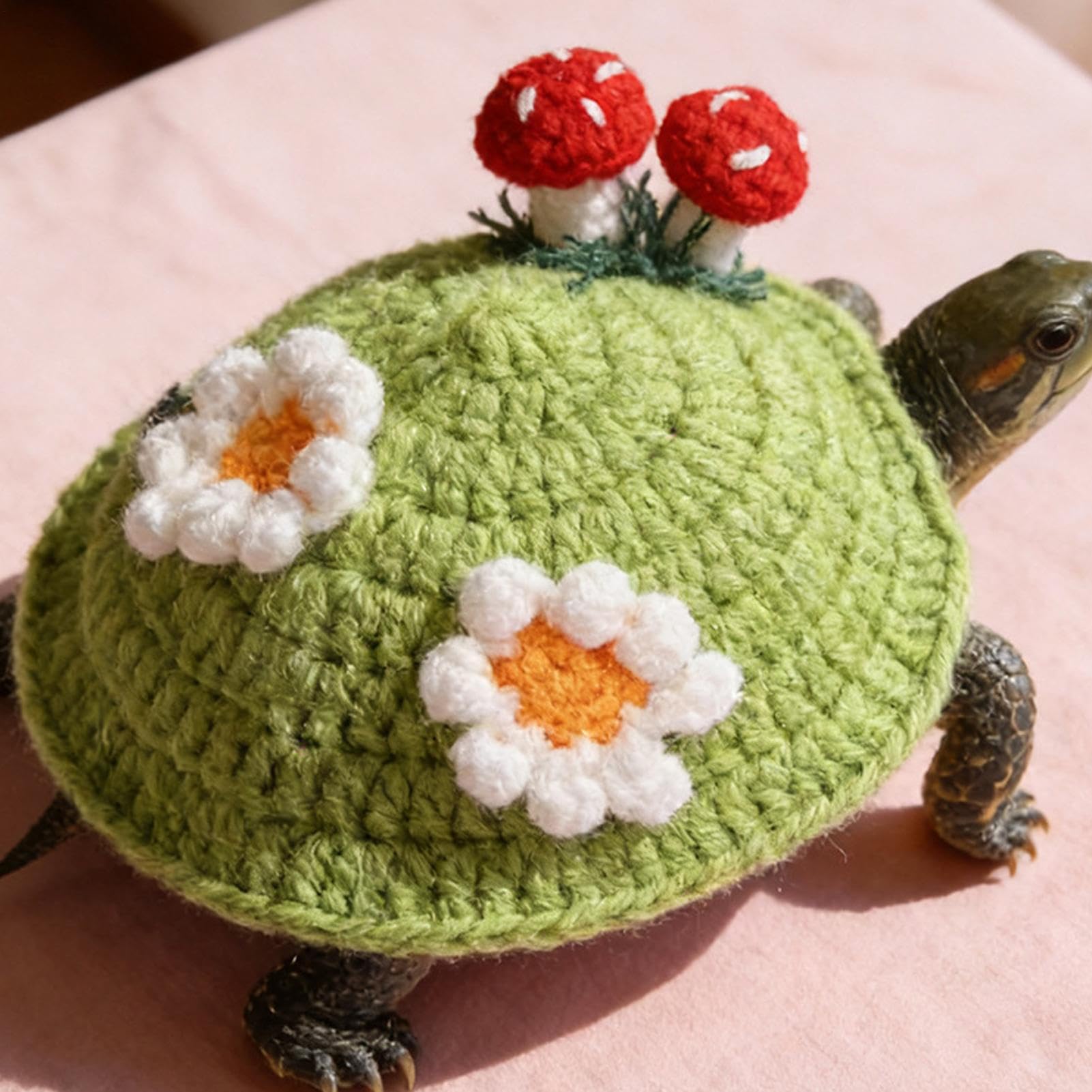 Schildkröten-Kleidung – niedlich, gestrickt, warm, verstellbar, Winter-Schildkröten-Pullover für Winter, kaltes Wetter, Outdoor, drinnen, Spazierengehen, Party, Cosplay oder Abenteuer