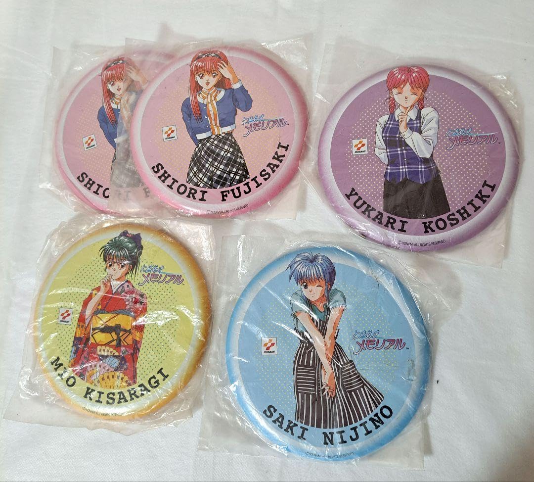 Amazon.co.jp: ときめきメモリアル ビッグ缶バッジ TOKIMEKI BIG BADGE 