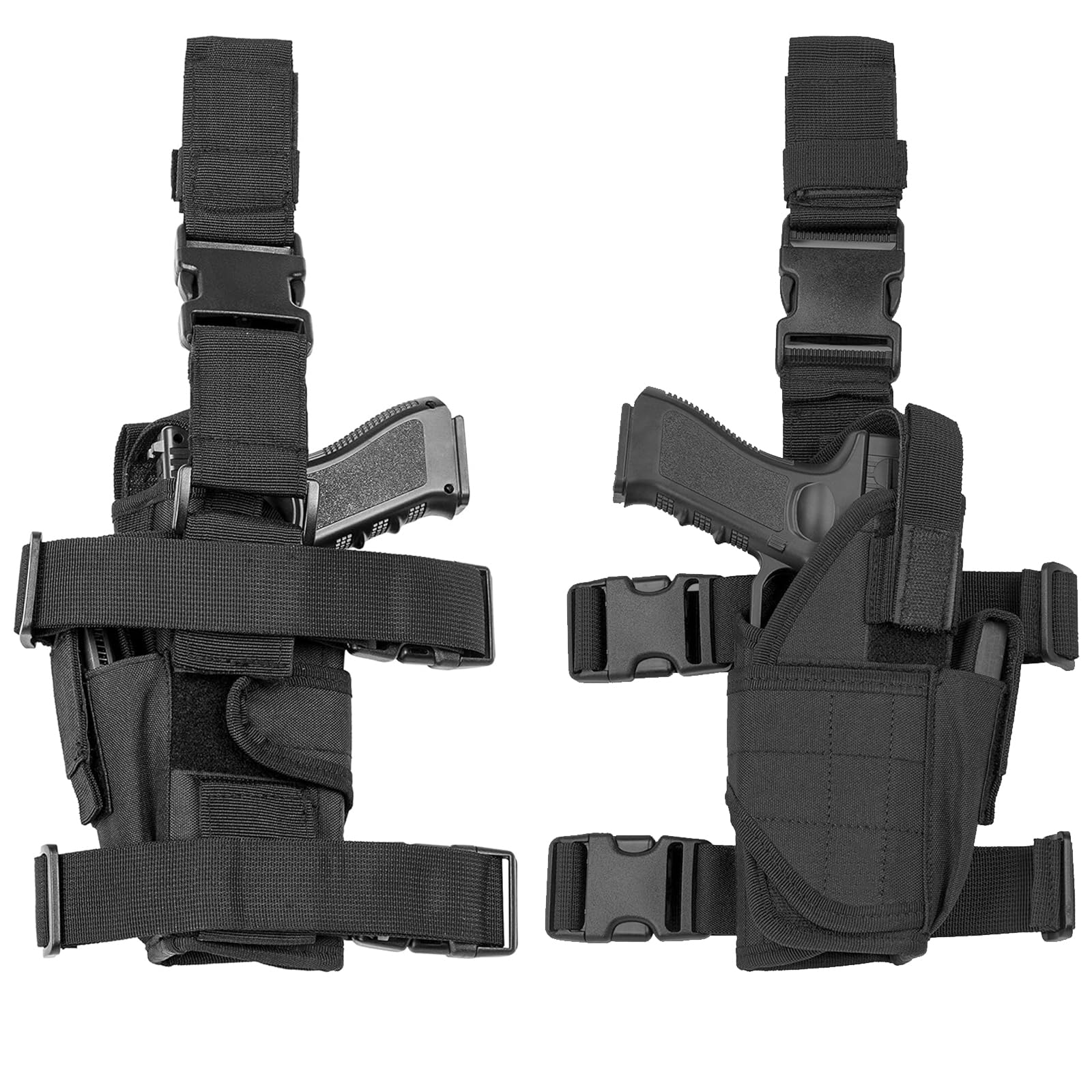Fondina Pistola, Goldmiky Holster Tattica Fondina Ascellar, Fondina Nascosta per Pistola, Fondina da Trasporto Fondine Caccia, per Caccia, Tiro a Segno, Softair, Giochi Militari