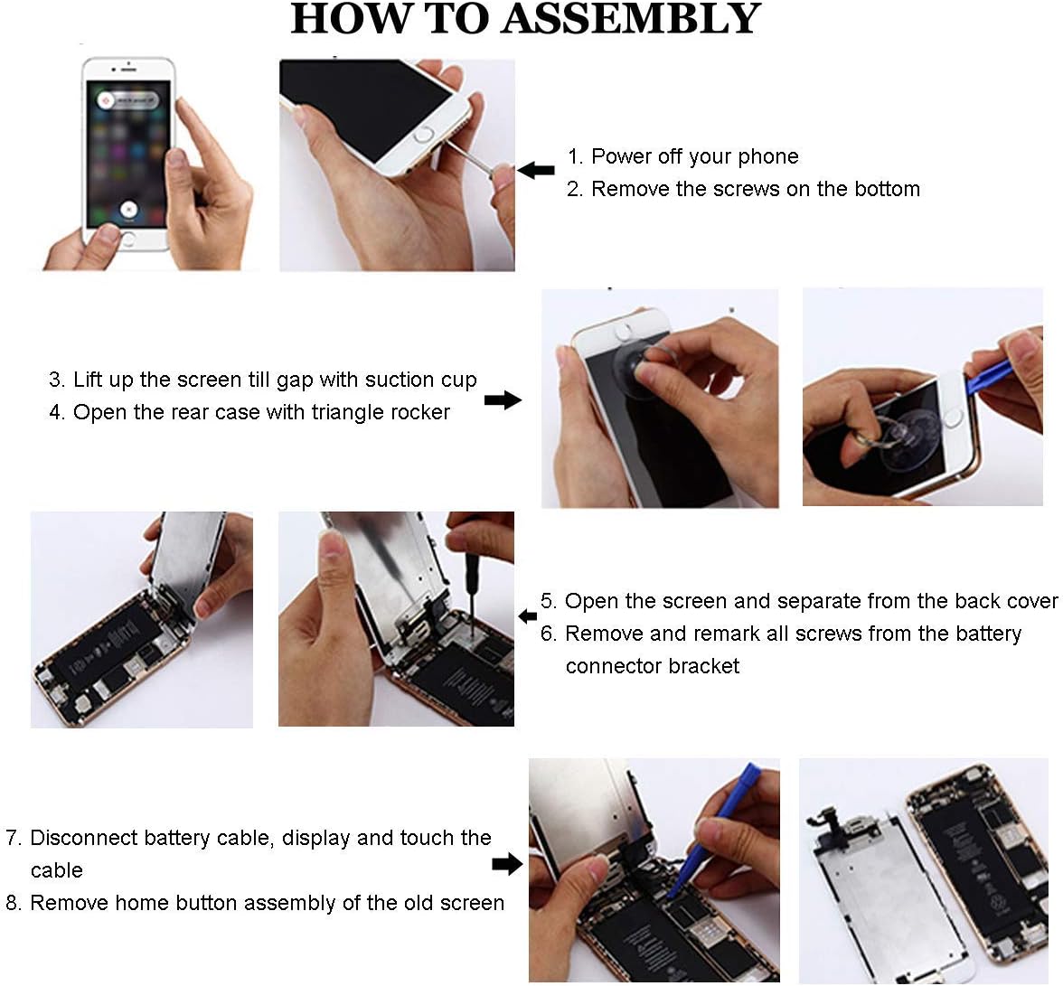 🔥 Flash Sale Compatible for iPhone 8 Plus Screen Replacement 5.5 Inch, LCD Digitizer Screen for A1897 A1864 Assembly with Repair Tool Kits (Screen for iPhone 8 Plus Black) Black Friday Sale 2022 Compatible for iPhone 8 Plus Screen Replacement 5.5 Inch, LCD Digitizer Screen for A1897 A1864 Assembly with Repair Tool Kits (Screen for iPhone 8 Plus Black)