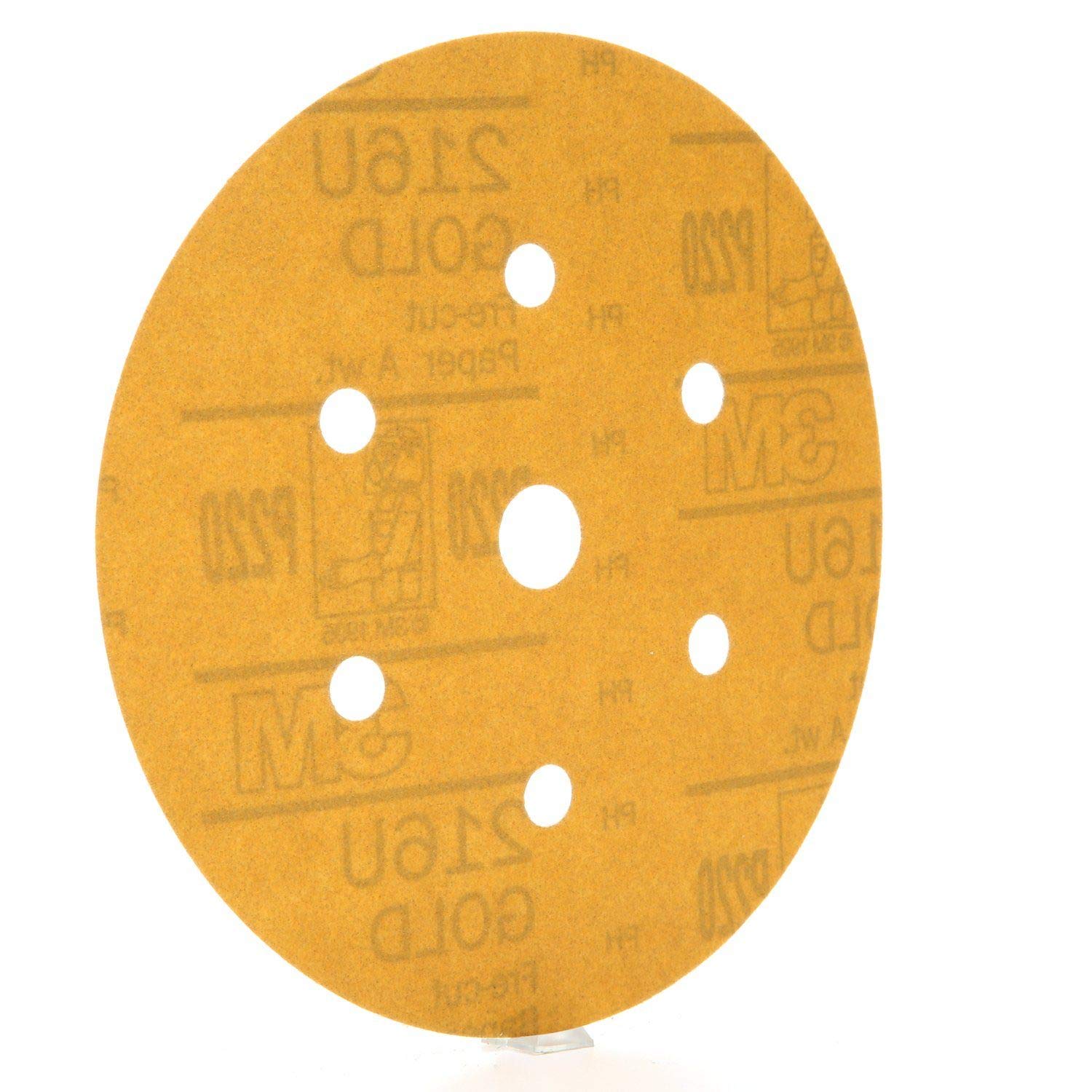 3M 01078 Hookit 216U Gold 6