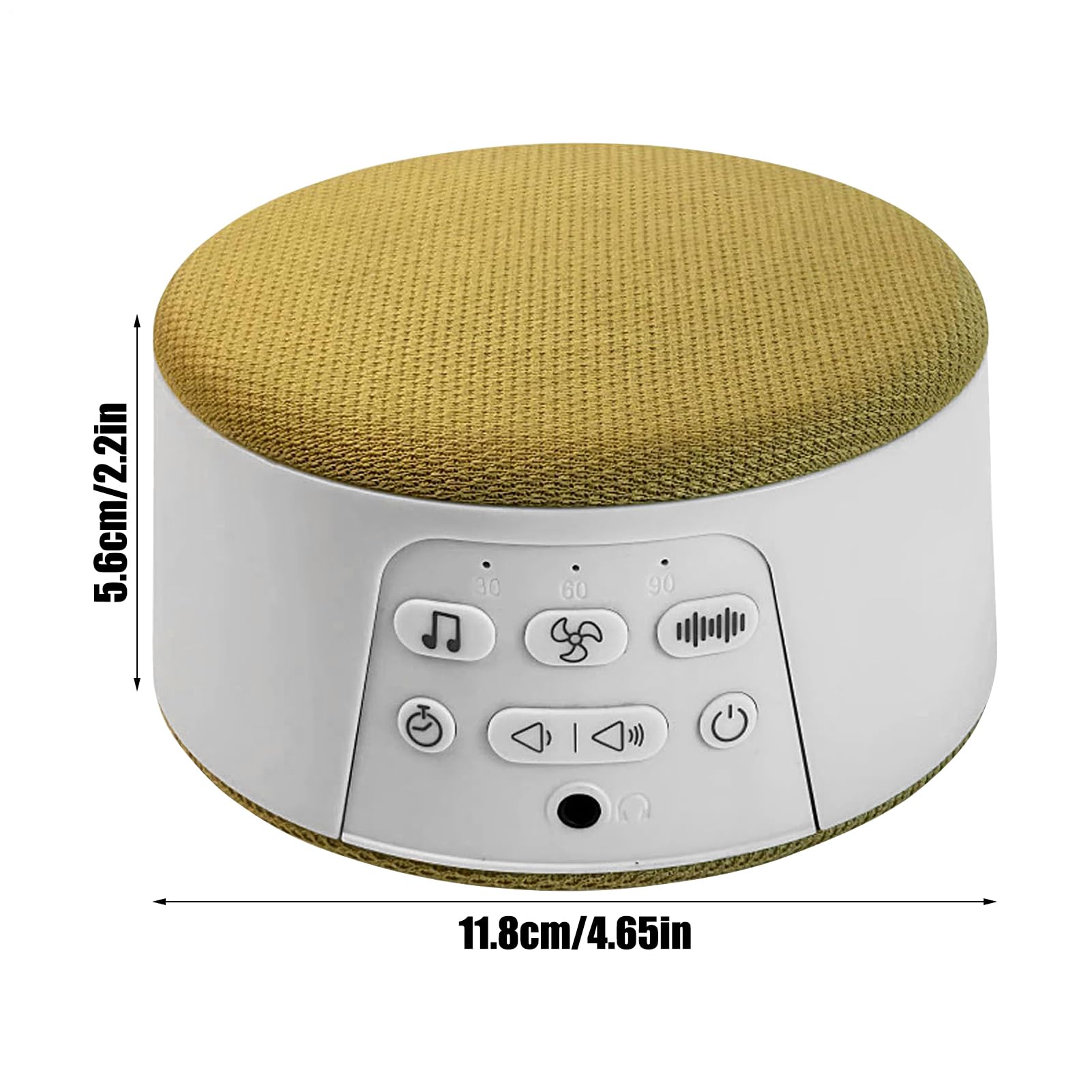 Macchina Del Suono Dispositivo Portatile Ricaricabile Intelligente | Macchina Del Suono Per Yoga E Sonno Dispositivo Rumore Bianco Per Ufficio Dormitorio Appartamento Camper Yoga Studio Spa