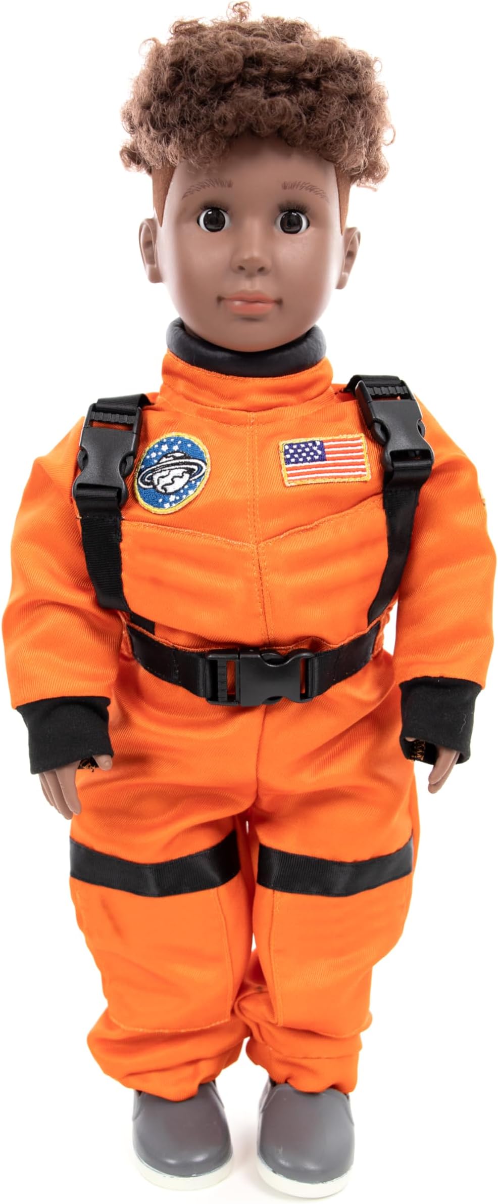 Little Adventures Boys Doll Clothes Costume Outfits - Clothing Fits 16-20 inch Dolls and Plush Stuffed Animals for Pretend Play (Doll Not Included) (Astronaut)